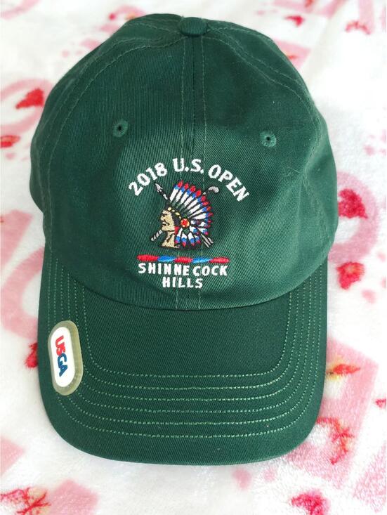 USGA Other - 2018 US Open Shinnecock Hills Official USGA Member Golf Hat Green Strap Back